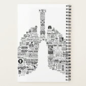  ademhalingsproblemen - cadeau voor de longarts planner (Achterkant)