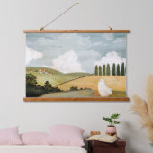 ademhalingsruimte hangend wandkleed (Slaapkamer)