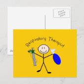 Ademhalingsstelsel-, borstkas- en mediastinumaando briefkaart (Voorkant / Achterkant)