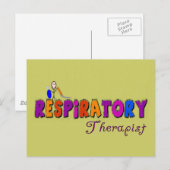 Ademhalingsstelsel-, borstkas- en mediastinumaando briefkaart (Voorkant / Achterkant)