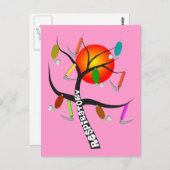 Ademhalingsstelsel-, borstkas- en mediastinumaando briefkaart (Voorkant / Achterkant)