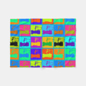 Ademhalingsstelsel-, borstkas- en mediastinumaando fleece deken (Voorkant (Horizontaal))