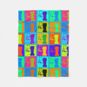 Ademhalingsstelsel-, borstkas- en mediastinumaando fleece deken (Voorkant)