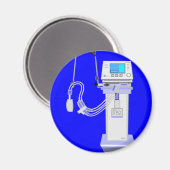 Ademhalingsstelsel-, borstkas- en mediastinumaando magneet (Voorkant / Achterkant)