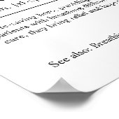 Ademhalingsstelsel-, borstkas- en mediastinumaando poster (Hoek)