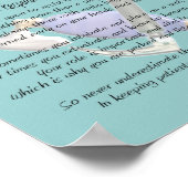 Ademhalingsstelsel-, borstkas- en mediastinumaando poster (Hoek)