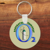 Ademhalingsstelsel-, borstkas- en mediastinumaando sleutelhanger (Voorkant)