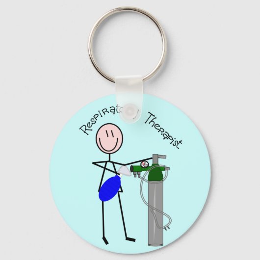 Ademhalingsstelsel-, borstkas- en mediastinumaando sleutelhanger (Voorkant)