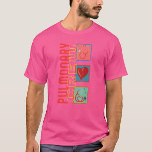 Ademhalingsstelsel-, borstkas- en mediastinumaando t-shirt
