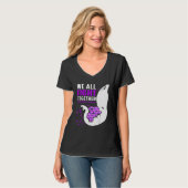 Ademhalingsstelsel-, borstkas- en mediastinumaando t-shirt (Voorkant volledig)
