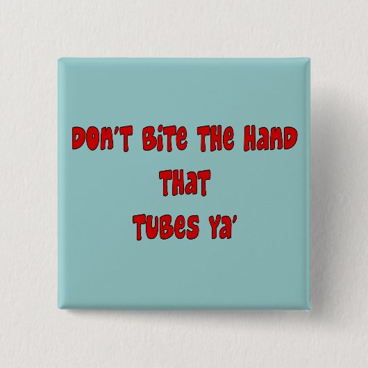 Ademhalingsstelsel-, borstkas- en mediastinumaando vierkante button 5,1 cm (Voorkant)