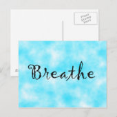 Ademhalingsstelsel-briefkaart Briefkaart (Voorkant / Achterkant)