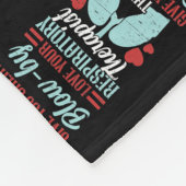 Ademhalingsstelsel- en borstaandoeningen fleece deken (Hoek)