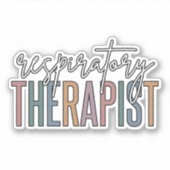 Ademhalingsstelsel- en borstaandoeningen sticker (Voorkant)