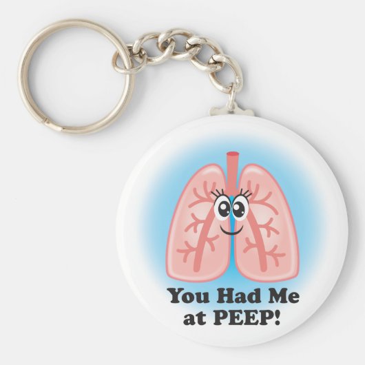 Ademhalingsstelsel- Sleutelhanger (Voorkant)