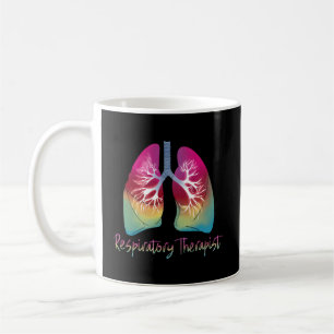 Ademhalingsstelsel Therapie Colorful Lungs Koffiemok