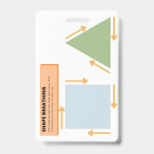 Ademhalingstechnieken Badge Accessoire (Achterkant)