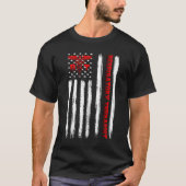 Ademhalingstherapeut Gift American Flag T-shirt (Voorkant)