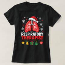 Ademhalingstherapeut Kerst T-shirt Grappig Holi