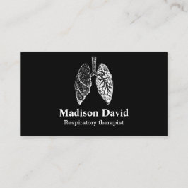 Ademhalingstherapeut longmonoloog Minimale longen Visitekaartje