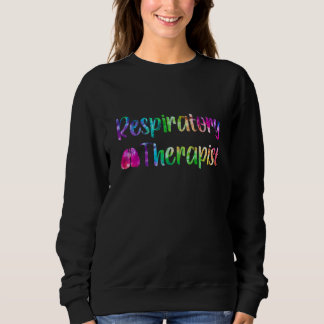 Ademhalingstherapeut RT Zorg Week Tie Dye Design Trui
