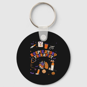 Ademhalingstherapeut shirt Halloween Ademhalingsth Sleutelhanger