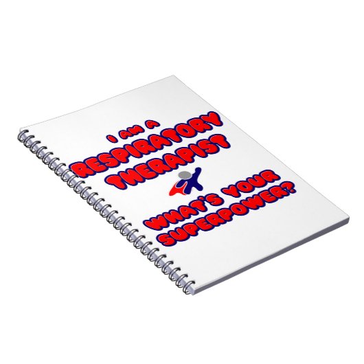 Ademhalingstherapeut .. Wat is je Superpower? Notitieboek (Rechterzijde)