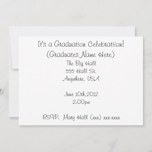 Ademhalingstherapeutische Afstuderen nodigt 2013 A Kaart (Achterkant)