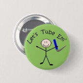 Ademhalingstherapie Aandoeningen van de huid Ronde Button 5,7 Cm (Voorkant /achterkant)