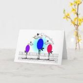 Ademhalingstherapie "Ambu Birds" Giften Kaart (Gele Bloem)