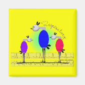 Ademhalingstherapie "Ambu Birds" Giften Magneet (Voorkant)