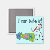 Ademhalingstherapie geeft: "Ik kan het buigen!" Magneet (Voorkant / Achterkant)