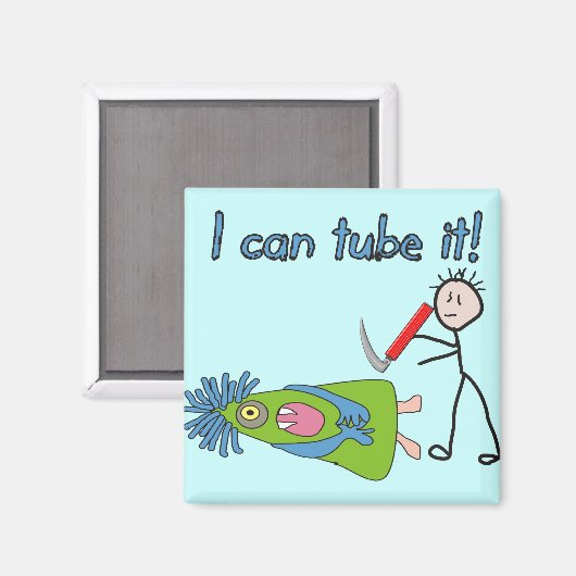 Ademhalingstherapie geeft: "Ik kan het buigen!" Magneet (Voorkant / Achterkant)