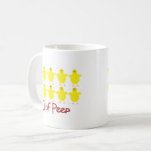 Ademhalingstherapie Gifts "10 of PEEP" Funny Koffiemok (Voorkant links)