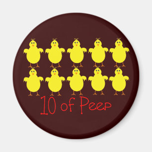 Ademhalingstherapie Gifts "10 of PEEP" Funny Magneet