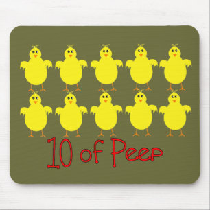 Ademhalingstherapie Gifts "10 of PEEP" Funny Muismat