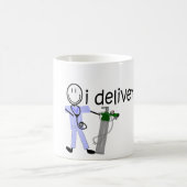 Ademhalingstherapie "I Deliver" (zuurstof) Koffiemok (Center)