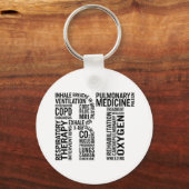 Ademhalingstherapie RT Sleutelhanger (Voorkant)