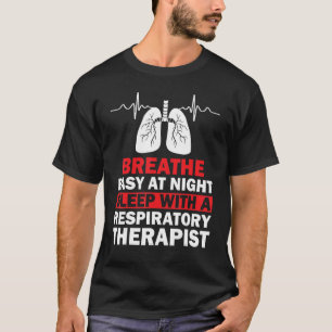 Ademhalingstherapie RT therapeut grappig RT Uitrus T-shirt
