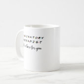 Ademhalingstherapie, RT Therapist, RT Student Koffiemok (Voorkant links)