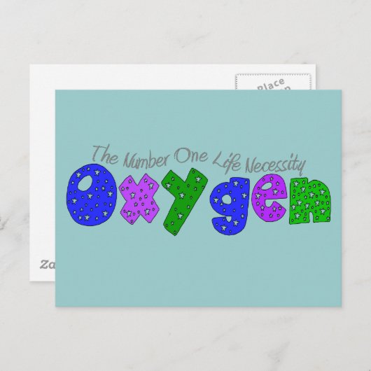 Ademhalingstherapie T-Hemden en Giften Briefkaart (Voorkant / Achterkant)