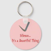 Ademhalingstherapie T-shirts en cadeaus Sleutelhanger (Voorkant)