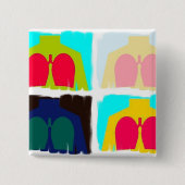 Ademhalingstherapie X-Ray Lungs Button RT (Voorkant)