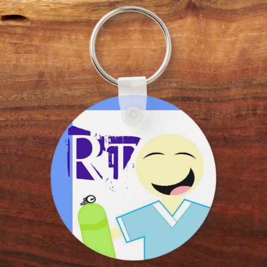 Ademhalingstherapie Zuurstof Sleutelhanger RT (Voorkant)