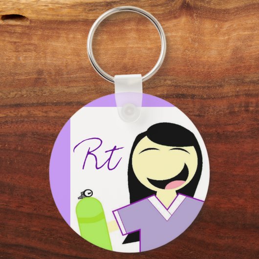 Ademhalingstherapie Zuurstof Sleutelhanger RT (Voorkant)