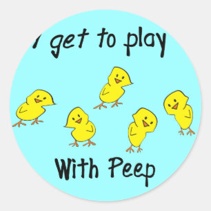 Ademhalingstherapiecadeaus—Hilarisch Ronde Sticker