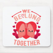 Ademhalingstherapiecomponent We zijn samen aan het Muismat (Voorkant)