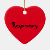 Ademhalingstherapist Art Ornament (Achterkant)