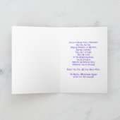 Ademhalingsweek Hartelijk dank Bedankkaart (Binnen)