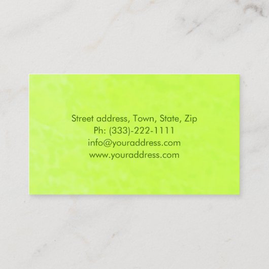 Ademhalingsyoga in Natuur training Visitekaartje (Achterkant)